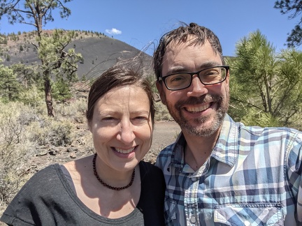 We're at Sunset Crater National Park!